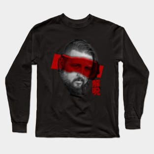 Red Stroke Long Sleeve T-Shirt